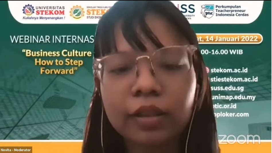 WEBINAR INTERNASIONAL Business Culture : How to Step Forward