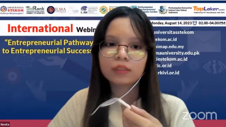 WEBINAR INTERNASIONAL Entrepreneurial Pathway to Entrepreneurial Success