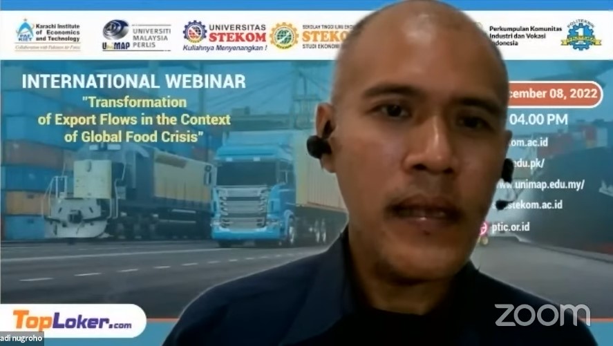 WEBINAR INTERNASIONAL Transformation of Export Flows in the Context of Global Food Crisis