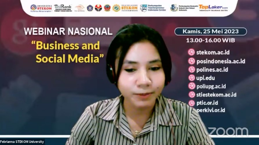 WEBINAR NASIONAL Business and Social Media