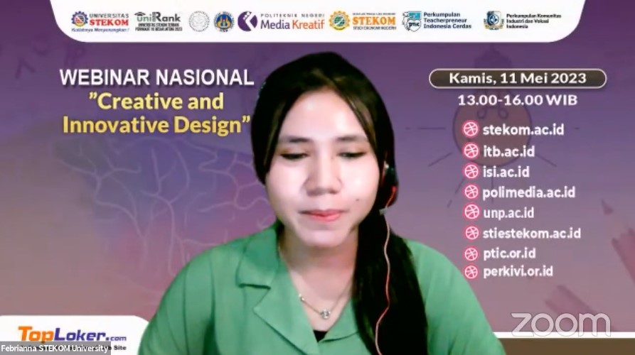 WEBINAR NASIONAL Creative and Innovative Design