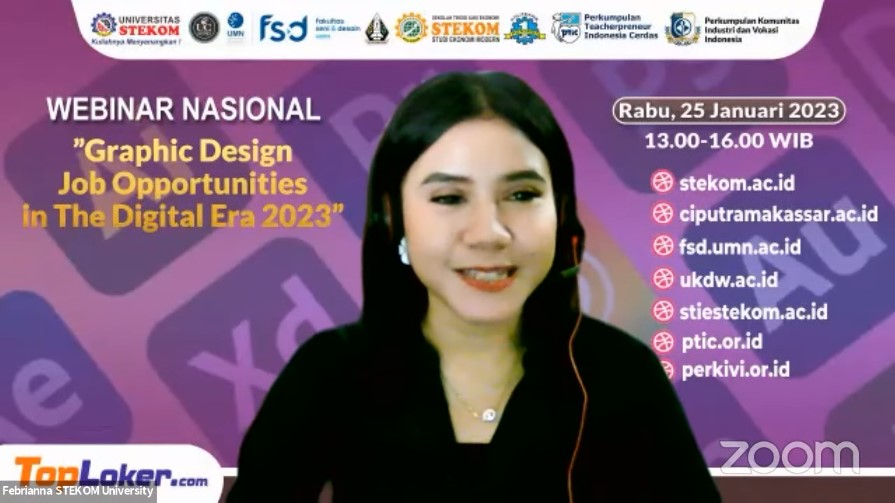 WEBINAR NASIONAL Graphic Design Job Opportunities in The Digital Era 2023