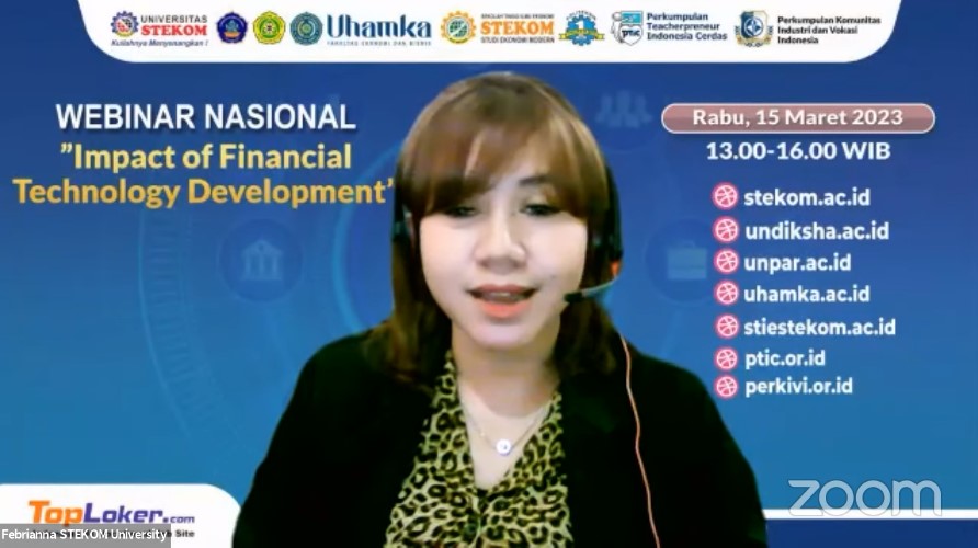 WEBINAR NASIONAL Impact of Financial Technology Development