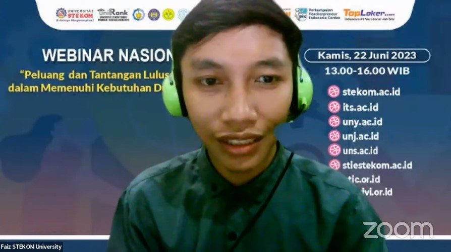 WEBINAR NASIONAL Peluang dan Tantangan Lulusan Vokasi dalam Memenuhi Kebutuhan Dunia Industri