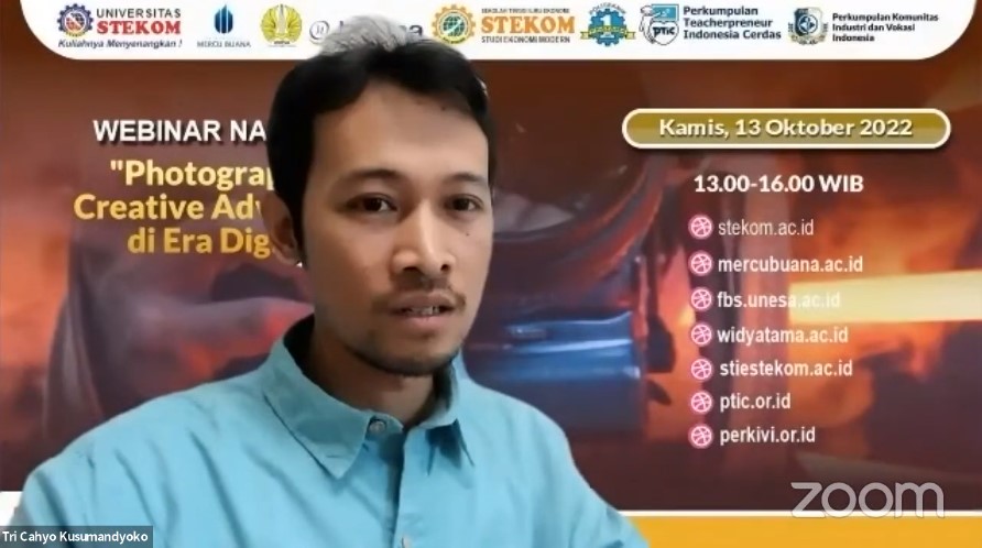 WEBINAR NASIONAL Photography &amp; Creative Advertising di Era Digital