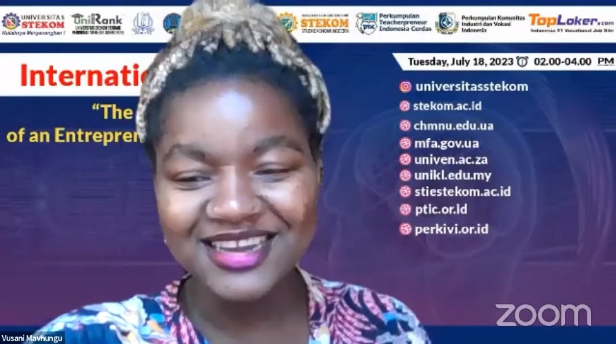INTERNATIONAL WEBINAR The Power of an Entrepreneurial Mindset