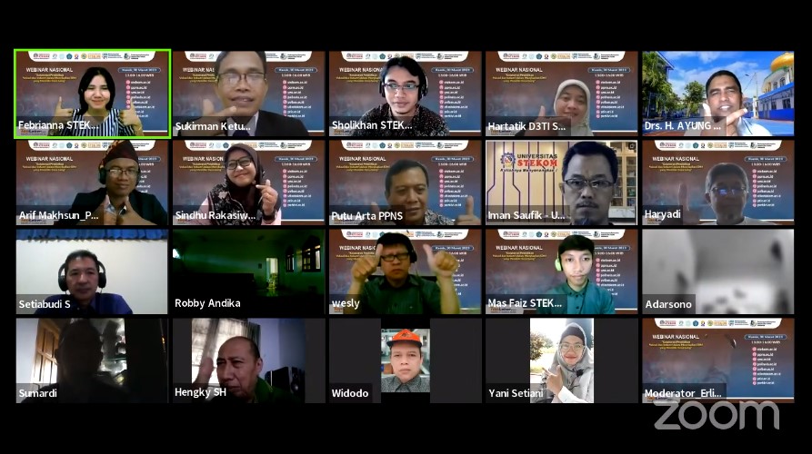 WEBINAR NASIONAL Kolaborasi Pendidikan Vokasi dan Industri dalam Menyiapkan SDM yang Memiliki Daya Saing