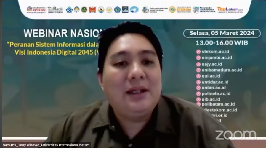 WEBINAR NASIONAL Peranan Sistem Informasi dalam Mencapai Visi Indonesia Digital 2045 (VID2045)