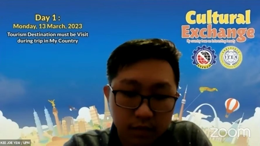 CULTURAL EXCHANGE Day 1  Tourism Destination must be Visit during trip in My Country