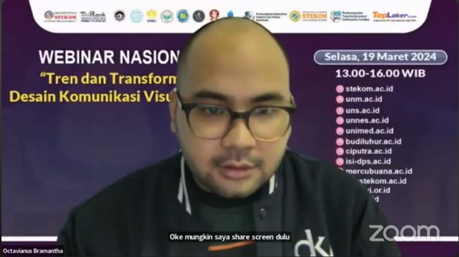 WEBINAR NASIONAL Tren dan Transformasi Desain Komunikasi Visual 2024
