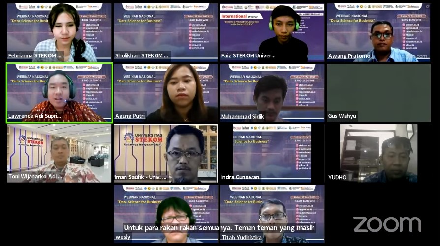 WEBINAR NASIONAL Data Science for Business