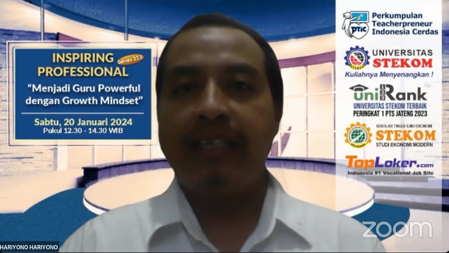 INSPIRING PROFESSIONAL Menjadi Guru Powerful dengan Growth Mindset