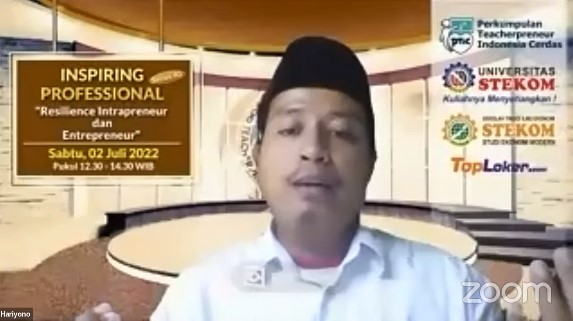 Inspiring Professional ''Resilience Intrapreneur dan Entrepreneur''