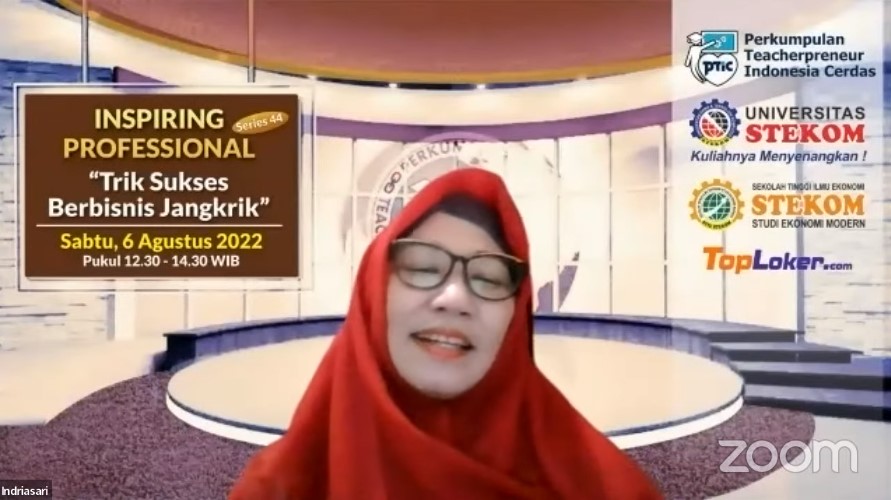INSPIRING PROFESSIONAL ''Trik Sukses Berbisnis Jangkrik''