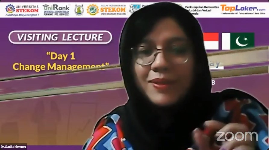 INTERNATIONAL Visiting Lecture Change Management