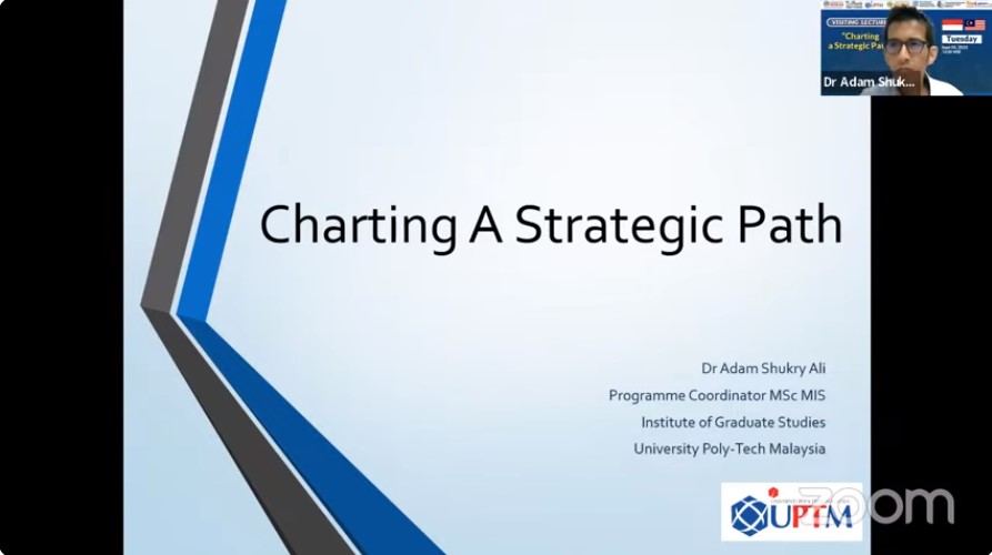INTERNATIONAL VISITING LECTURE Charting a Strategic Path