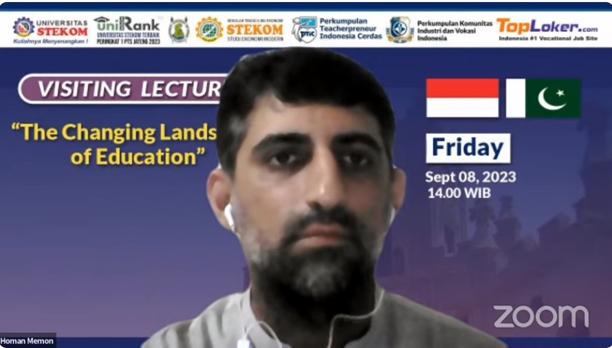 INTERNATIONAL Visiting Lecture The Changing Landscape of Education