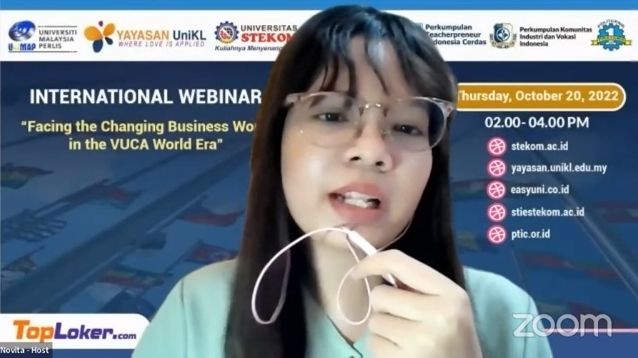 INTERNATIONAL WEBINAR Facing the Changing Business World in the VUCA World Era