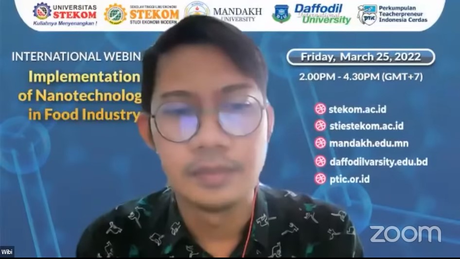 INTERNATIONAL WEBINAR Implementation of Nanotechnology in Food Industry