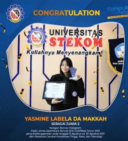 Mahasiswa Universitas Sains dan Teknologi Komputer berhasil raih juara nasional