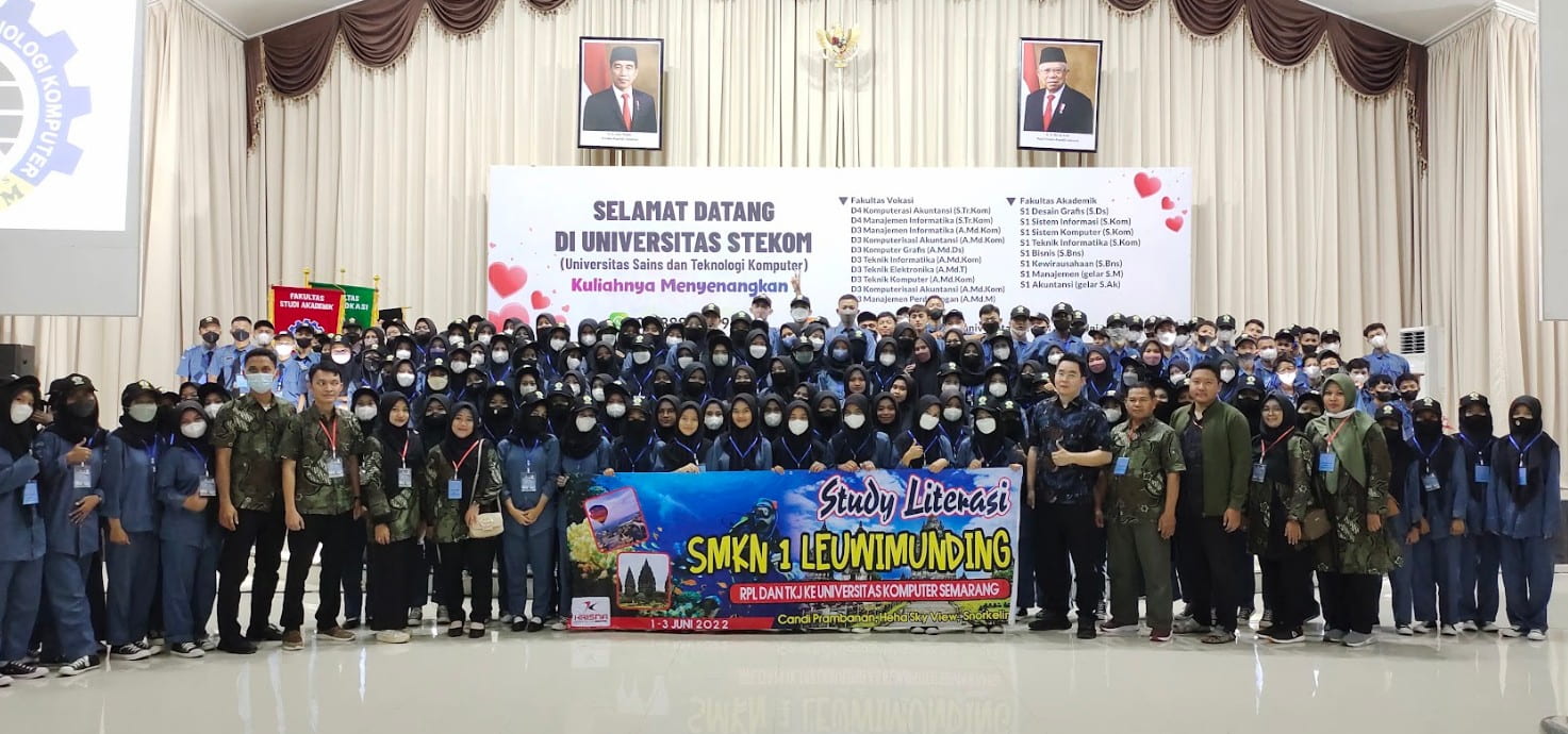Mengintip Pertama Kalinya Kunjungan SMKN 1 Leuwimunding ke Universitas STEKOM