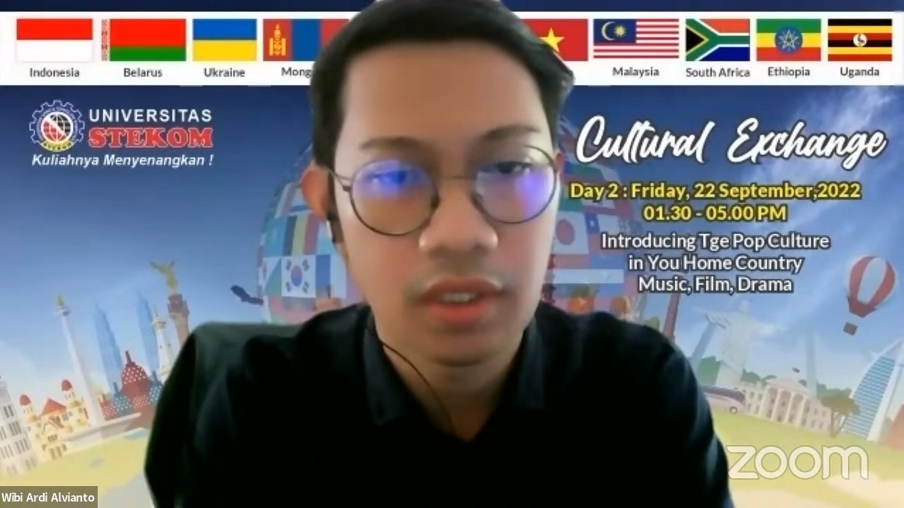 Pemaparan Budaya Indonesia dalam acara CULTURE EXCHANGE