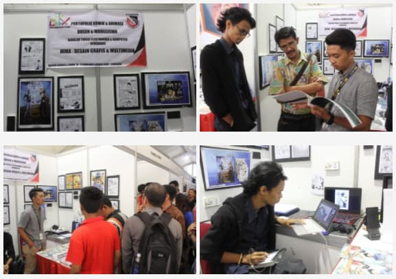 STEKOM Mengikuti Festival Komik dan Animasi