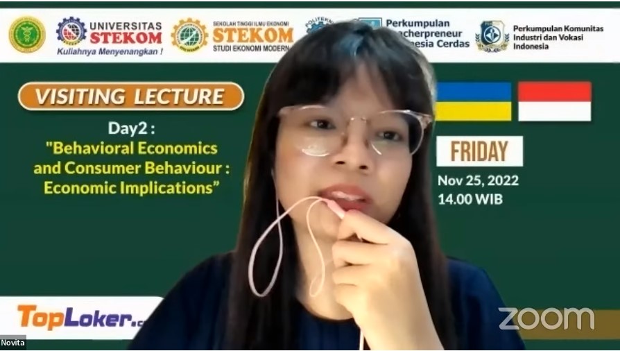 Visiting Lecture Behavioral Economics and Consumer Behaviour : Economic Implications