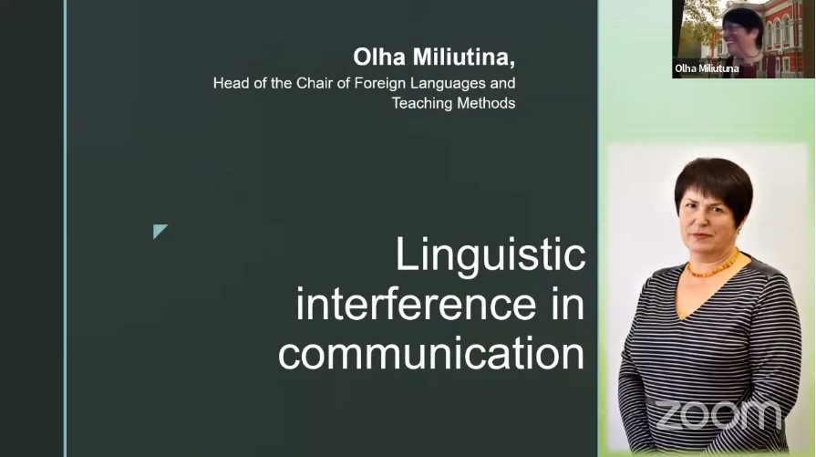 VISITING LECTURE DAY 4 Linguistic Interference in Communication.