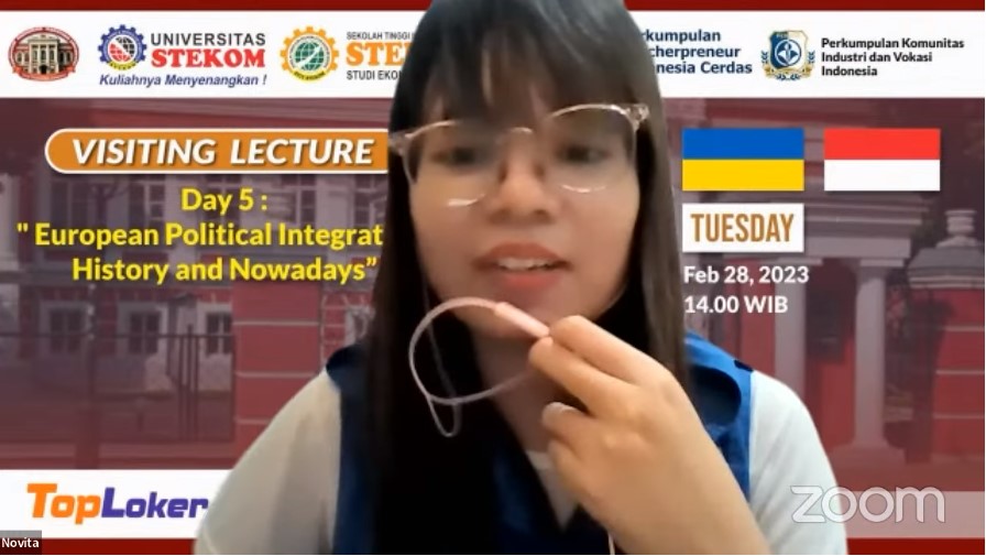 VISITING LECTURE DAY 5 European Political Integration: History and Nowadays