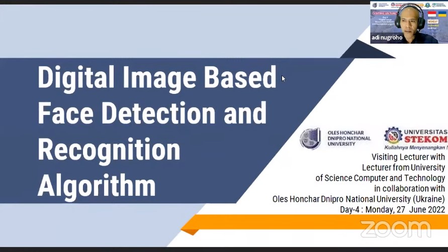 Visiting Lecture Digital Image Based Face Detection and Recognition Algorithm