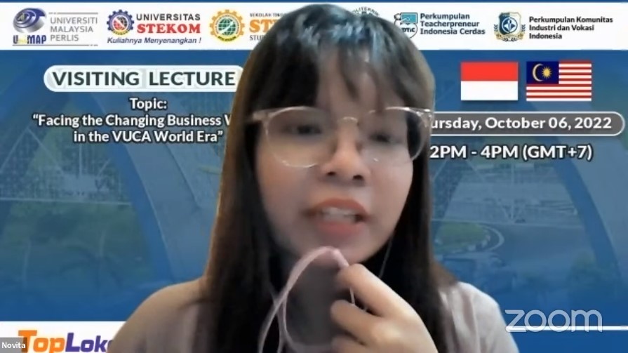 VISITING LECTURE Facing the Changing Business World in the VUCA World Era