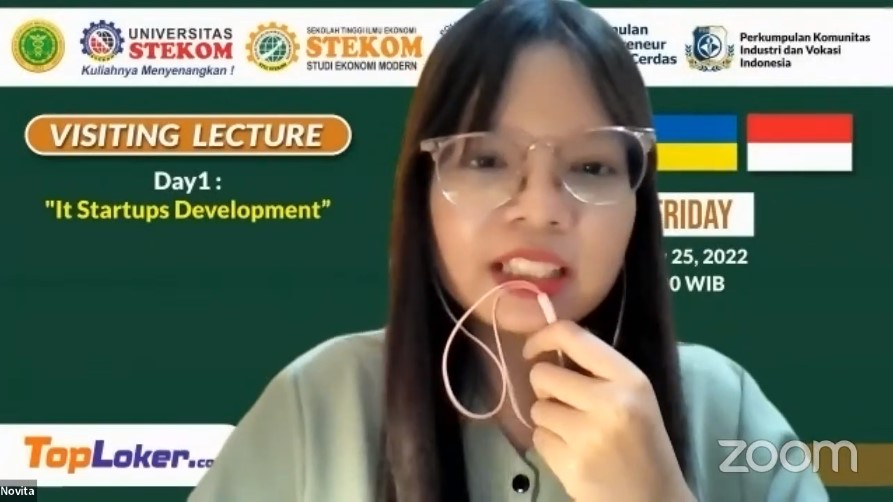 VISITING LECTURE It Startups Development