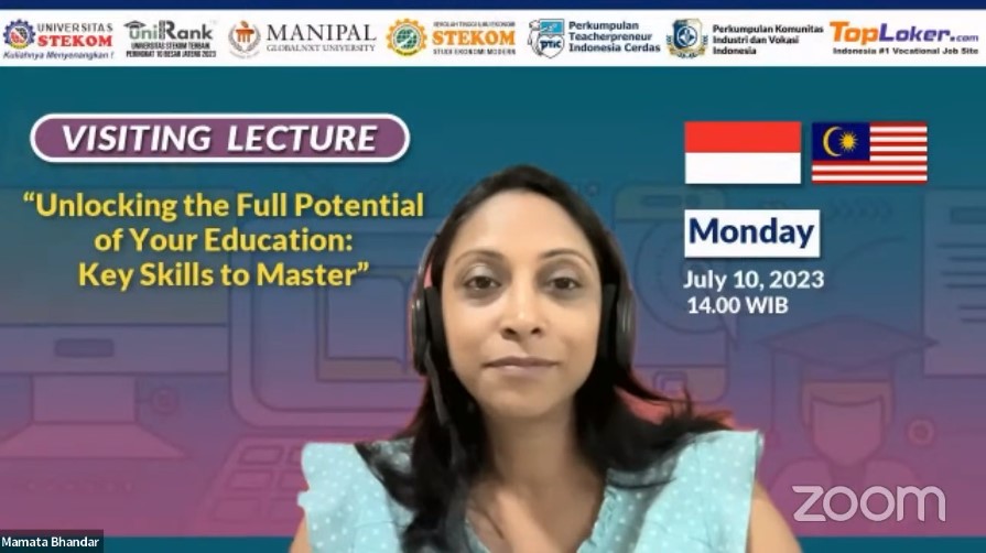 VISITING LECTURE Unlocking the Full Potential of Your Education: Key Skills to Master