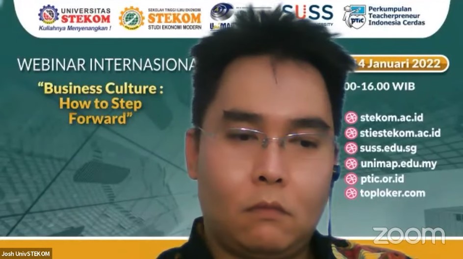 WEBINAR INTERNASIONAL Business Culture : How to Step Forward