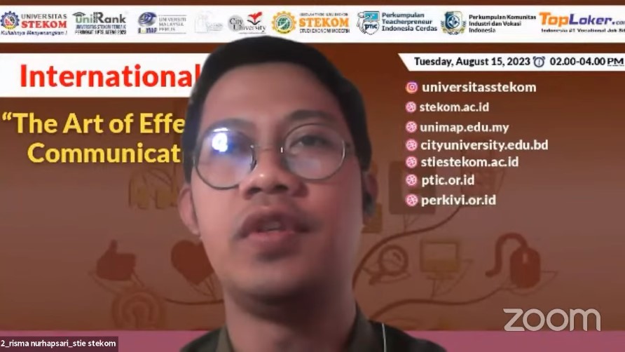 WEBINAR INTERNASIONAL The Art of Effective Communication