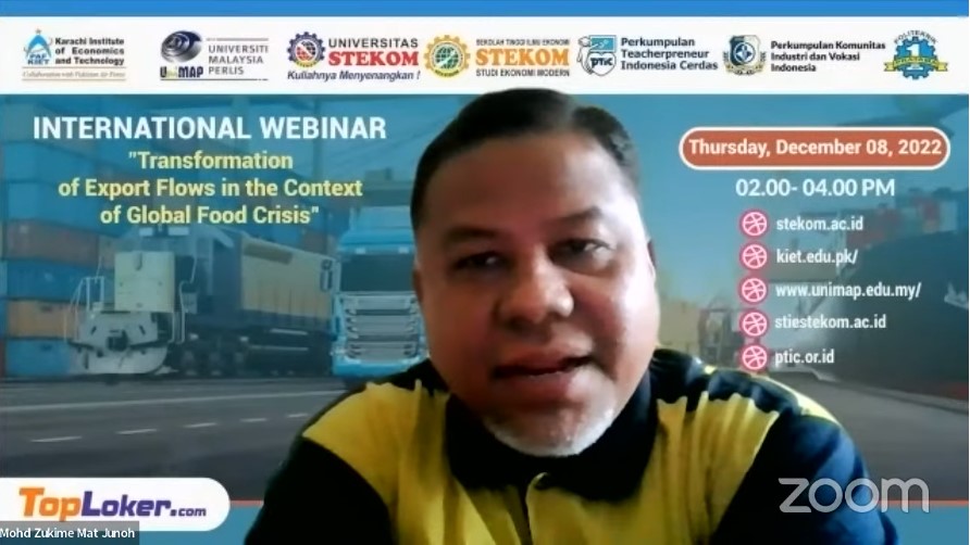 WEBINAR INTERNASIONAL Transformation of Export Flows in the Context of Global Food Crisis