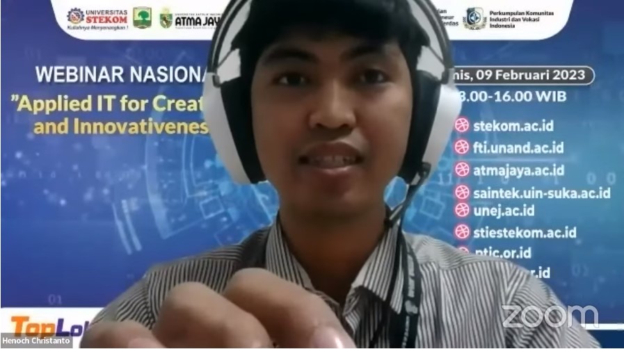 WEBINAR NASIONAL Applied IT for Creativity and Innovativeness