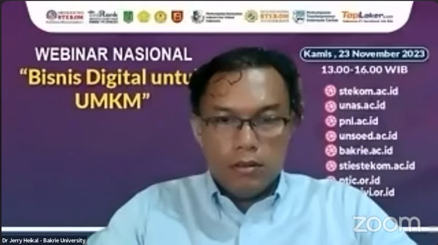 WEBINAR NASIONAL Bisnis Digital untuk UMKM