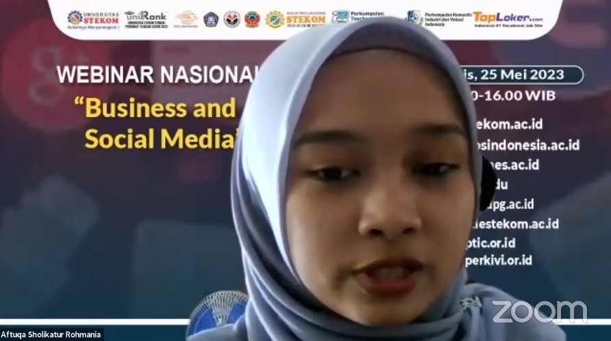 WEBINAR NASIONAL Business and Social Media