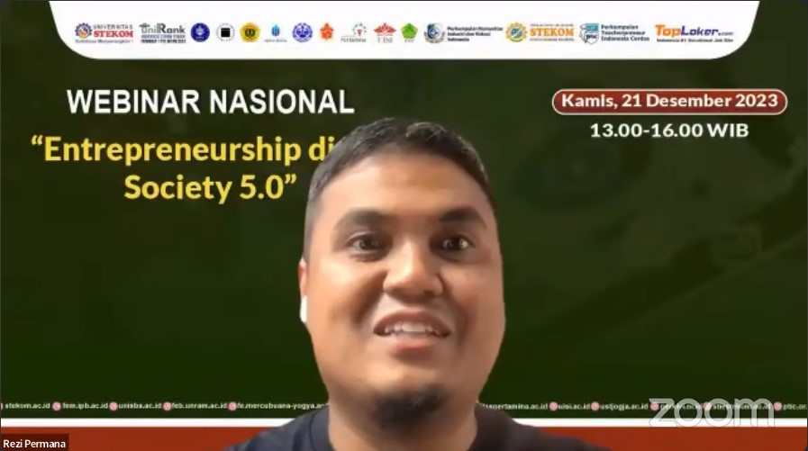 WEBINAR NASIONAL Entrepreneurship di Era Society 5.0