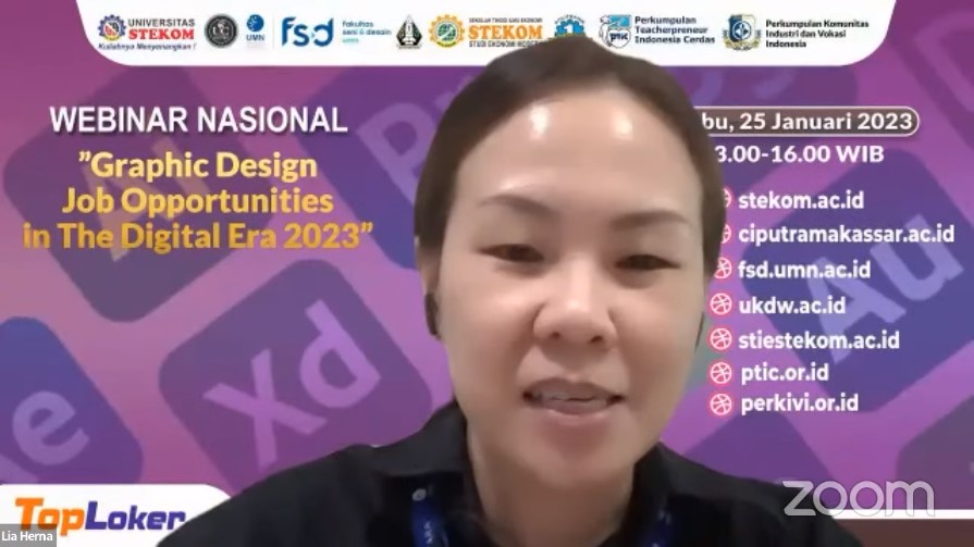 WEBINAR NASIONAL Graphic Design Job Opportunities in The Digital Era 2023