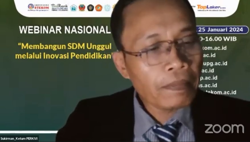 WEBINAR NASIONAL Membangun SDM Unggul melalui Inovasi Pendidikan