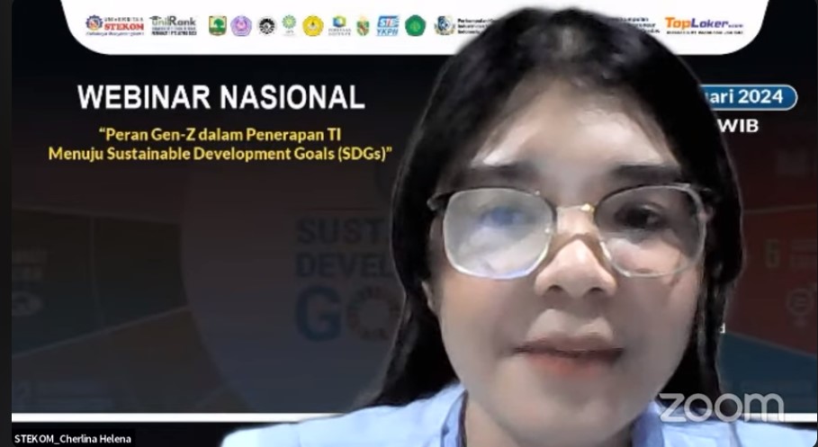 WEBINAR NASIONAL Peran Gen-Z dalam Penerapan TI Menuju Sustainable Development Goals (SDGs)