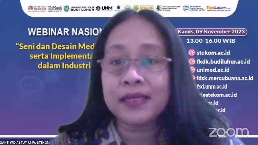 WEBINAR NASIONAL Seni dan Desain Media Digital serta Implementasinya dalam Industri 4.0