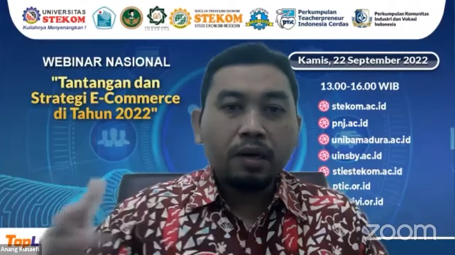 WEBINAR NASIONAL Tantangan dan Strategi E-Commerce di Tahun 2022