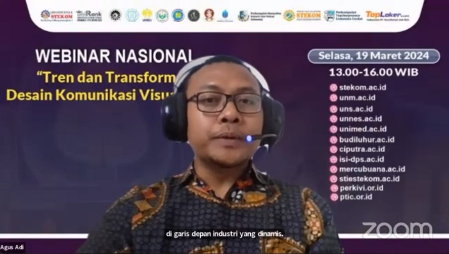 WEBINAR NASIONAL Tren dan Transformasi Desain Komunikasi Visual 2024