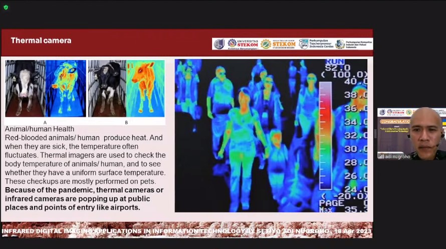 CONGRATULATION Infrared Digital Imaging Applications in Information Technology