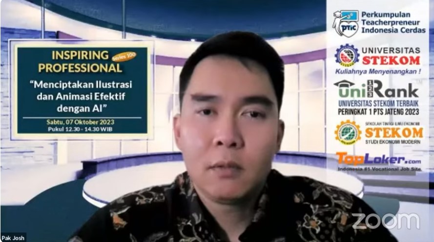 INSPIRING PROFESSIONAL Menciptakan Ilustrasi dan Animasi Efektif dengan AI