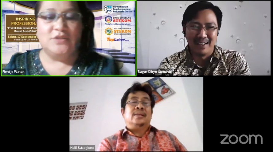 INSPIRING PROFESSIONAL Praktik Baik Satuan Pendidikan Rumah Anak (SRA)